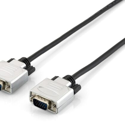 Cabo EQUIP VGA 3+7 M/M 5,0m HD15, preto - 118862