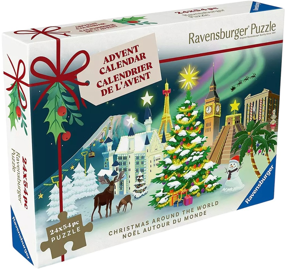 Calendário do Advento Quebra-Cabeças de Natal - RAVENSBURGUER