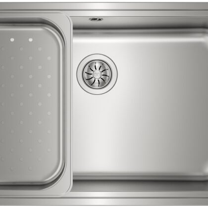 Lava Loiça Retangular Bahia 1B Plus c/ Escoador (Inox) - TEKA