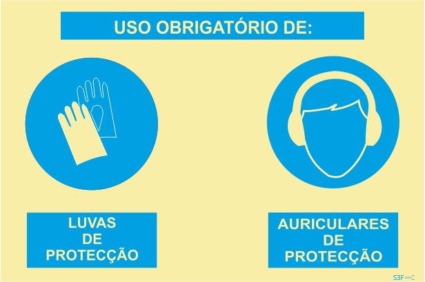 Sinal Composto - PVC Opaco 800x600mm