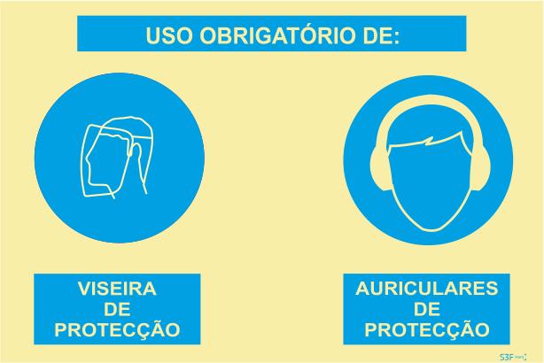 Sinal Composto - Vinil 400x300mm