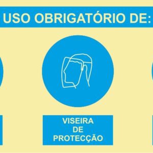 Sinal Composto - PVC Opaco 900X400mm
