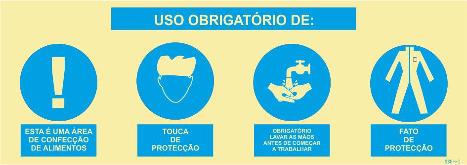 Sinal Composto - Vinil 800x300mm