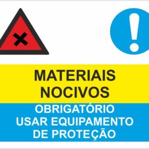 Sinal Composto - Fotoluminescente 2F. (45º com a Parede) 400x300mm