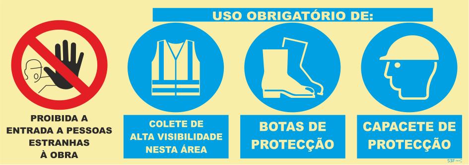 Sinal Composto - Vinil 800x300mm