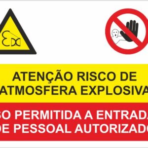 Sinal Composto – Alumínio (0.8mm espessura) 400x300mm