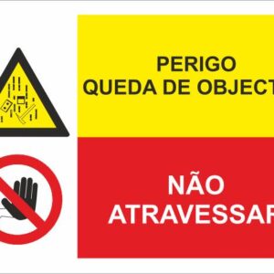 Sinal Composto - Fotoluminescente 2F. fiz. (90º com a Parede) 400x300mm