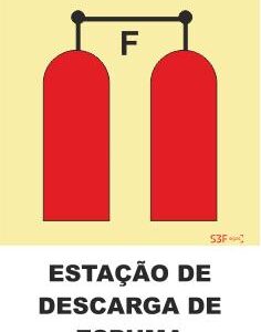 Sinais da Marinha - Fotoluminescente 2F. (Aplicação por Suspensão) 200x200mm