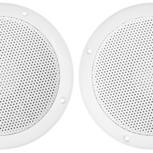 Pack Colunas de Teto à Prova D´Água IPX5 4 50W (MS40) - Power Dynamics