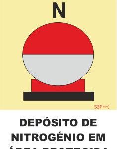 Sinais da Marinha - Fotoluminescente 2F. (Aplicação por Suspensão) 150x150mm