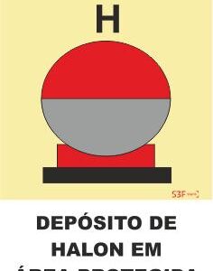 Sinais da Marinha - Fotoluminescente 2F. (Aplicação por Suspensão) 150x150mm