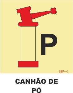 Sinais da Marinha – Fotoluminescente 2F. fiz. (90º com a Parede) 200x200mm