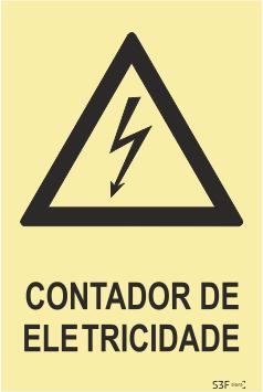 Sinal de Condomínio - Vinil 150x200mm