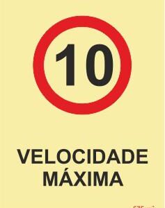 Sinais de Parque de Estacionamento - Fotoluminescente 1F. 400x600mm