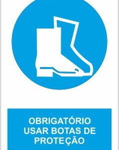 Sinal de Estaleiro - PVC Opaco 600x100mm