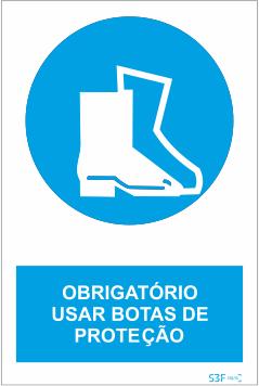Sinal de Estaleiro - PVC Opaco 600x100mm