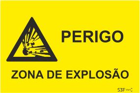 Sinal de Estaleiro – Fotoluminescente 1F. 400x300mm