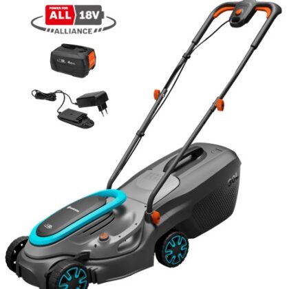 Corta-Relvas Eléctrico 32/18V PowerMax P4a c/ Bateria e Carregador - GARDENA