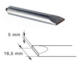 Ponteira (16,5 x 5 mm) p/ Ferro de Soldar 150S - JBC