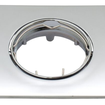 Aro Quadrado Ajustável em Aluminio p/ Lampadas MR16-GU10