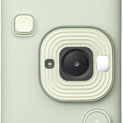 Máquina Fotográfica Instantânea Instax Mini LiPlay Matcha (Verde) - FUJIFILM