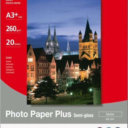 Papel Fotofráfico Semi-Brilhante A3+ (20 Folhas) - CANON