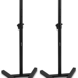 Pack 2x Suportes de Pé Triangular Ajustável p/ Coluna Monitor / Estúdio (SMS20) - VONYX