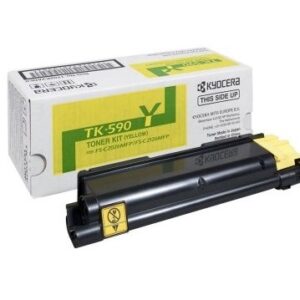 Toner TK-590Y Amarelo (5000 páginas) - KYOCERA