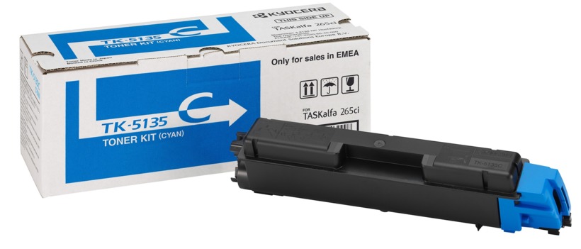 Toner TASKalfa 265ci / 266ci Ciano (5000 páginas) - KYOCERA