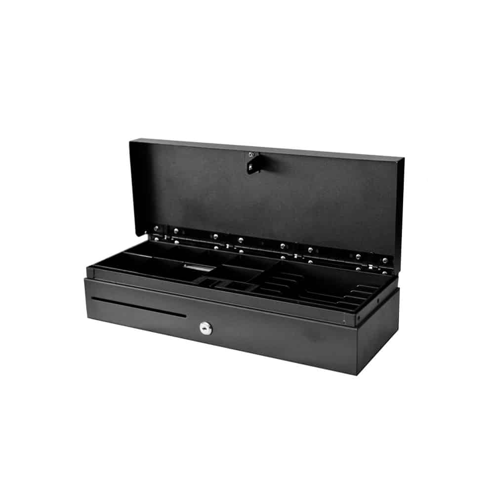 Gaveta de Dinheiro Vertical Go-Infinity Modelo FT-460 46Cm Preta