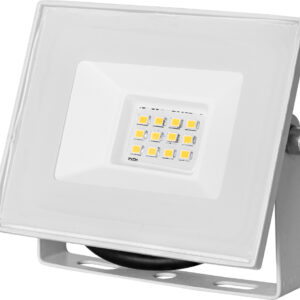Projector LED Slim IP65 220VAC Branco 4000K 10W 700Lm (Branco)