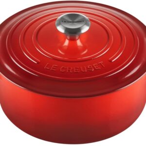 Caçarola Cocotte Evolution Redonda de Ferro 5.3L 26cm (Laranja) - LE CREUSET