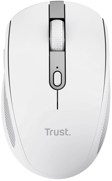 Rato Wireless/Bluetooth Ótico Ozaa 3200DPI (Branco) - TRUST