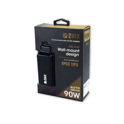 Transformador 2HIX Universal UniBody 90W Preto