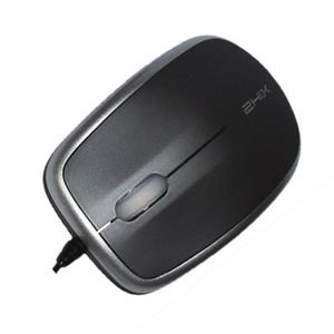 Rato Portatil Litle-Mouse -Cinza- 2Hix - Usb