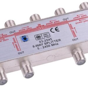 Spliter Repartidor 8 Vias 5-2450MHz