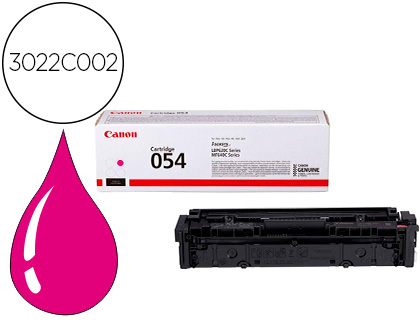 Toner 054 Lbp622/Mf641/I-Sensys Lbp621/623/641/643/645/622 (Magenta) - CANON