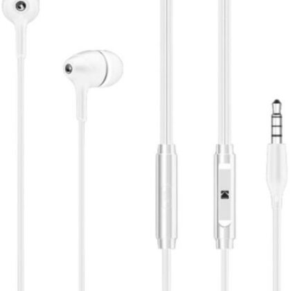 Auriculares 165+ c/ Microfone (Branco) - KODAK