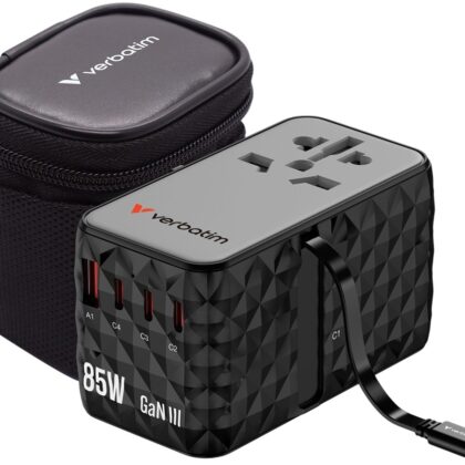 Carregador Portátil Charge n Travel 85W - VERBATIM