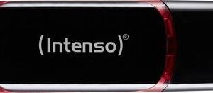 Pen Drive USB 2.0 Business Line Stick 64GB (Preto/Vermelho) – INTENSO