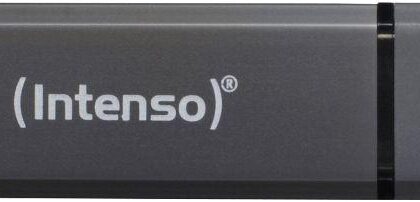 Pen Drive USB2.0 8GB - INTENSO Alu Line Anthrazit