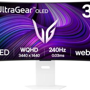 Monitor Curvo 39 39GX90SA-W Wide Quad HD OLED (Branco) – LG