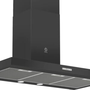 Exaustor Chaminé de Parede 3BC095MN 280m³/h (Preto) – BALAY