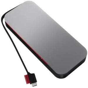 PowerBank Go USB-C 20000mAh c/ Cabo USB-C (Preto/Cinzento) - LENOVO