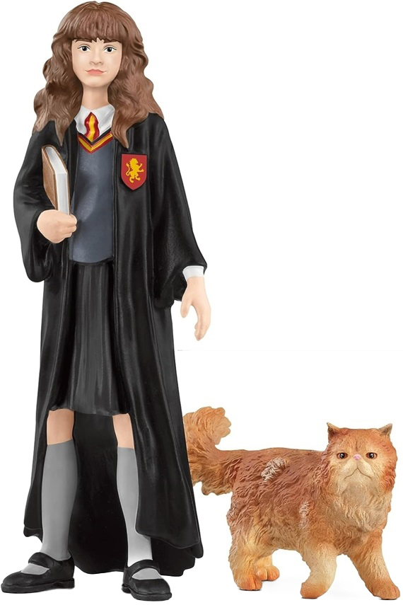 Figura Hermione Granger & Crookshanks - SCHLEICH