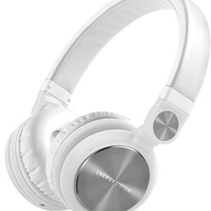 Auscultadores DJ2 c/ Fios e Microfone (Branco) - ENERGY SISTEM