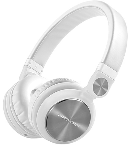 Auscultadores DJ2 c/ Fios e Microfone (Branco) - ENERGY SISTEM