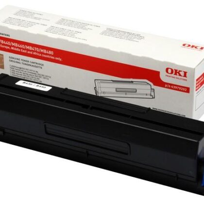 Toner OKI B430,B440,MB460l,MB470l,MB480L Aprox 7k