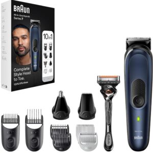 Máquina de Barbear Series 7 MGK7410 (Preto) – BRAUN