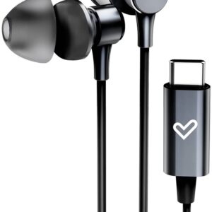 Auriculares Metallized c/ Fios (Preto) - ENERGY SISTEM